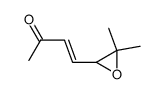 (+/-)-(3E)-5,6-epoxy-6-methyl-3-hepten-2-on Structure