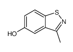 5-hydroxy-3-methyl-1,2-benzisothiazole Structure