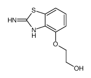 Ethanol, 2-[(2-amino-4-benzothiazolyl)oxy]- (9CI) Structure