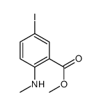 Methyl 5-iodo-2-(methylamino)benzoate Structure