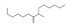 7-methyl-8-methylidenetetradecane结构式