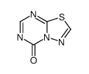 5H-1,3,4-Thiadiazolo(3,2-a)(1,3,5)triazin-5-one结构式