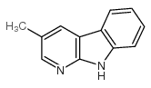3-Methyl α-Carboline structure