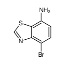 4-Bromobenzo[d]thiazol-7-amine结构式