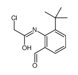 N-(2-tert-butyl-6-formylphenyl)-2-chloroacetamide Structure