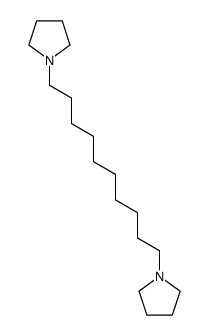 1,10-dipyrrolidino-decane Structure