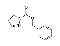 benzyl 3,4-dihydropyrazole-2-carboxylate结构式