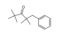 2,2,4,4,-Tetramethyl-1-phenyl-3-pentanon Structure