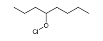 octan-4-yl hypochlorite Structure