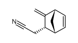 endo-2-(cyanomethyl)-3-methylenebicyclo[2.2.1]hept-5-ene Structure