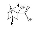 2-甲基双环[2.2.1!庚-5-烯-2-羧酸结构式