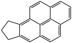 7H-Cyclopenta[a]pyrene, 8,9-dihydro-结构式