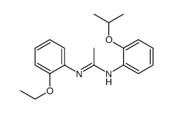 N2-(o-Ethoxyphenyl)-N1-(o-isopropoxyphenyl)acetamidine Structure