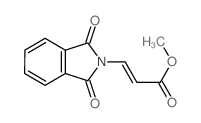methyl (E)-3-(1,3-dioxoisoindol-2-yl)prop-2-enoate Structure