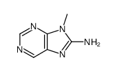 9H-Purin-8-amine, 9-methyl- (9CI) Structure