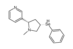 (2'S,4'RS)-4'-Phenylselenonicotine结构式