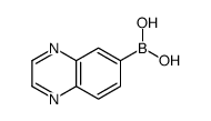 Boronic acid, 6-quinoxalinyl- (9CI) Structure