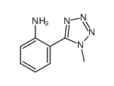 2-(1-Methyl-1H-tetrazol-5-yl)aniline structure