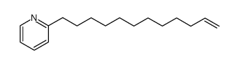 2-dodec-11-enyl-pyridine Structure