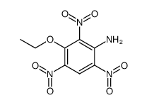 3-ethoxy-2,4,6-trinitro-aniline Structure