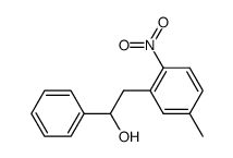 2-(5-methyl-2-nitrophenyl)-1-phenylethanol Structure