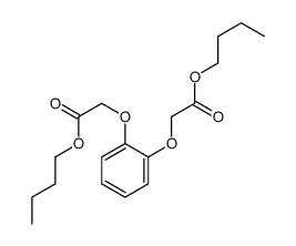 butyl 2-[2-(2-butoxy-2-oxoethoxy)phenoxy]acetate结构式