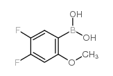 (4,5-DIFLUORO-2-METHOXYPHENYL)BORONIC ACID Structure