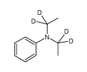 N,N-二乙基苯胺-D2结构式