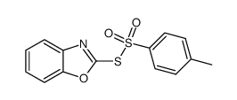 benzoxazolyl-2 toluene thiosulfonate结构式