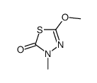 5-methoxy-3-methyl-1,3,4-thiadiazol-2-one Structure