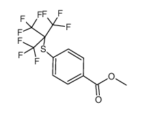 methyl p-(perfluoro-tert-butylthio)benzoate Structure