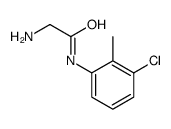 N-(3-Chloro-2-methylphenyl)glycinamide Structure