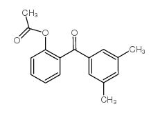 2-ACETOXY-3',5'-METHYLBENZOPHENONE结构式