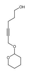 6-(oxan-2-yloxy)hex-4-yn-1-ol Structure
