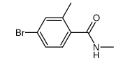 4-bromo-2,N-dimethyl-benzamide Structure