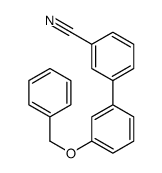 3'-(BENZYLOXY)[1,1'-BIPHENYL]-3-CARBONITRILE结构式