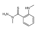 2-Methylamino-thiobenzoic acid N-methyl-hydrazide Structure