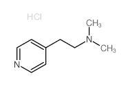 4-Pyridineethanamine,N,N-dimethyl-, hydrochloride (1:2) structure
