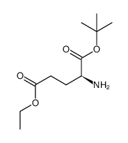 (S)-1-tert-butyl 5-ethyl 2-aminopentanedioate结构式
