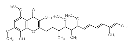 STIGMATELLIN结构式