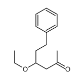 4-ethoxy-6-phenylhexan-2-one Structure