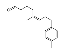 5-methyl-8-(4-methylphenyl)oct-5-enal Structure