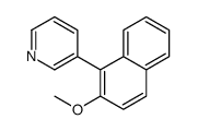 3-(2-methoxynaphthalen-1-yl)pyridine结构式