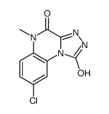 8-chloro-5-methyl-2H-[1,2,4]triazolo[4,3-a]quinoxaline-1,4-dione结构式