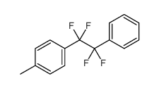Benzene, 1-methyl-4-(1,1,2,2-tetrafluoro-2-phenylethyl) Structure
