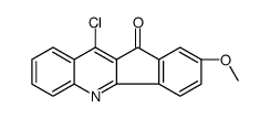 10-chloro-2-methoxyindeno[1,2-b]quinolin-11-one Structure