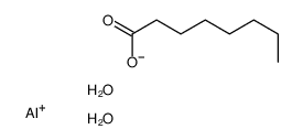 Aluminum, dihydroxy(octanoato-O)- structure