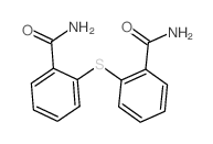 Benzamide,2,2'-thiobis- structure