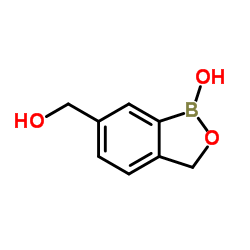 6-(Hydroxymethyl)-2,1-benzoxaborol-1(3H)-ol Structure