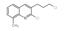 2-Chloro-3-(3-chloropropyl)-8-methylquinoline结构式